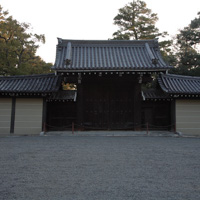 京都御所　皇后門
